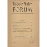 Teosofiskt Forum (1936-1941) - 1941 vol 10 no 04