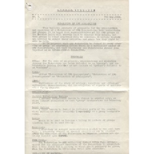 LUFORO Bulletin (1960-1963) - 1960 vol 1 no 3