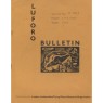 LUFORO Bulletin (1960-1963) - 1963 vol 4 no 4