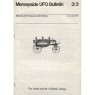 Merseyside UFO Bulletin (1968-1973) - v 03 n 3 - June/July 1970 worn, stains
