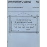 Merseyside UFO Bulletin (1968-1973) - v 04 n 5 - Dec 1971 worn, stains