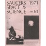 Saucers, Space & Science (1962-1972) - 1971 No 61