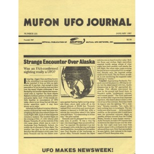 MUFON UFO Journal (1987-1988) - 225 - January 1987