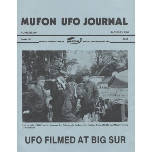 MUFON UFO Journal (1989-1990) - 249 - January 1989
