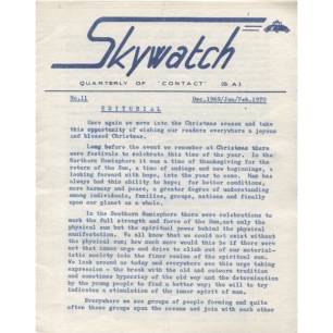 Skywatch S.A. (1967-1977) - 11 - Dec 1969 / Jan/Febr 1970