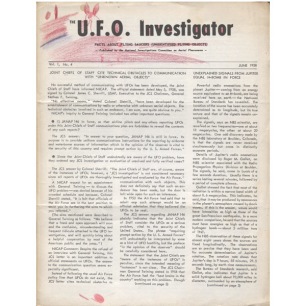 U.F.O. Investigator (1957-1964) - 1958 Vol 1 No 04 colered cover(8 pages)