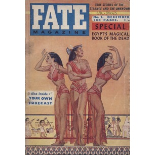 Fate Magazine UK (1954-1963) - 1954 Dec Vol 01 No 02 (part of back cover missing)