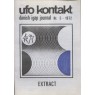 UFO Kontakt - IGAP Journal (H C Petersen) (1969-1972) - 1972 - Extract of UFO Kontakt No 5