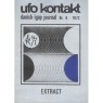 UFO Kontakt - IGAP Journal (H C Petersen) (1969-1972) - 1972 - Extract of UFO Kontakt No 6