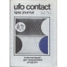 UFO Contact - IGAP Journal (H C Petersen) (1973-1978) - 1975 Aug - vol 4 n 4