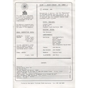 UFO Research Australia Newsletter (1981-1989)