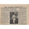 Gray Barker's Newsletter (1976-1984) - 1979 No 09 Dec (without catalog)