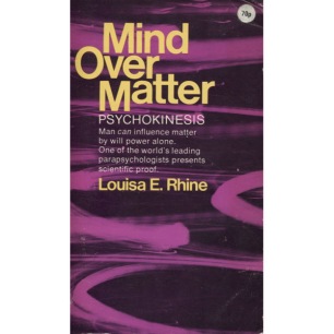 Rhine, Louisa E.: Mind over matter (Pb) - Good