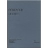 Research Letter Of The Parapsychological Division Of The Psychological Laboratory (1972-1984) - 1984 May