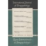 International Journal Of Parapsychology (1964-1968) - 1961 Vol 3 No 1