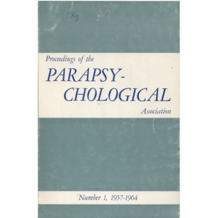 Proceedings Of The Paraspychological Association (1957-1971) - 1968 No 5