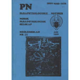 Parapsykologiske Notiser (PN) (1988) - 1988 No 25