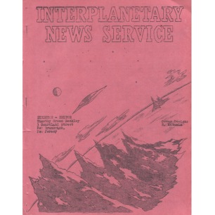 Interplanetary News Service (1965?) - 1965? Vol 2 No 5 Report No 11 (cut-out on last page, se pictures)