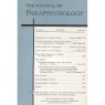 Journal of Parapsychology (the) (1967-1973) - 1969 Vol 33 No 2