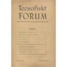 Teosofiskt Forum (1942-1950) - 1942 vol 11 no 09