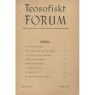 Teosofiskt Forum (1942-1950) - 1943 vol 12 no 04