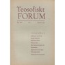 Teosofiskt Forum (1942-1950) - 1945 vol 14 no 01