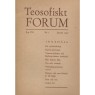 Teosofiskt Forum (1942-1950) - 1947 vol 16 no 01