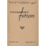 Teosofiskt Forum (1942-1950) - 1949 vol 18 no 10