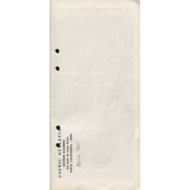 Cosmic Bulletin (1965-1986)