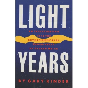 Kinder, Gary: Light years - US ed. Good with dust jacket