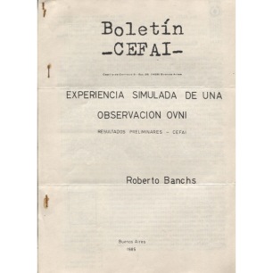 Boletín CEFAI (1985) - 1985 Vol 13 No 11