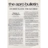 A.P.R.O. Bulletin (1978 vol 27-1986) - 1979 Vol 27 No 10 8 pages