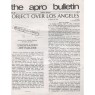 A.P.R.O. Bulletin (1978 vol 27-1986) - 1981 Vol 29 No 09 8 pages