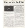 A.P.R.O. Bulletin (1978 vol 27-1986) - 1984 Vol 32 No 06 8 pages