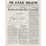 A.P.R.O. Bulletin (1955-1978 vol 26) - 1974 Vol 23 No 03 10 pages