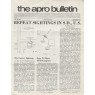 A.P.R.O. Bulletin (1955-1978 vol 26) - 1976 Vol 25 No 05 6 pages