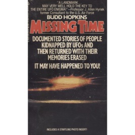 Hopkins, Budd: Missing time. A documented study of UFO abductions (Pb)