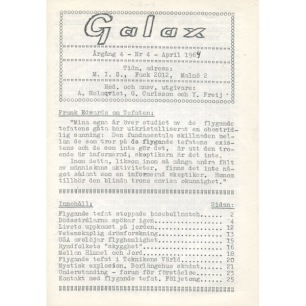Galax (1963-1964) - 1964 Apr, 32 pages