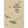 SAF Bulletin (1981-1985) - 1981- Vol 13 No 03/04