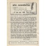 AFU Newsletter/Nyhetsbrev (1978-1991) - 1988 No 31 16 pages (4 in english)