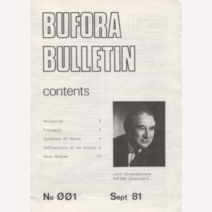 BUFORA Bulletin (1981-1989) - 1981 Sep No 01 16 pages