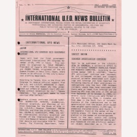 International U.F.O News Bulletin (1990-1991)