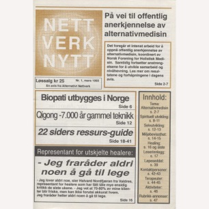 NettVerk Nytt (1992-1994) - 1993 No 01 48 pages