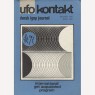 UFO Kontakt, Dansk IGAP journal 1966-1979 - Nr 5-6 1966, tape on covers