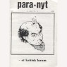 Para-nyt (1987-1995) - 1988 no 1 A5 16 pages