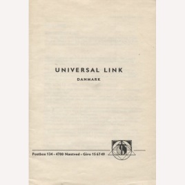 Jensen, Aage: Universal Link, Denmark (Sc)