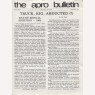 A.P.R.O. Bulletin (1978 vol 27-1986) - 1979 Vol 28 No 06 8 pages
