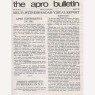 A.P.R.O. Bulletin (1978 vol 27-1986) - 1979 Vol 28 No 09 8 pages