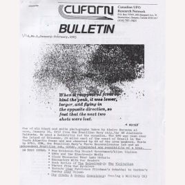 CUFORN Bulletin (1985-1989)
