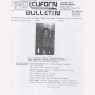 CUFORN Bulletin (1980-1984) - 1984 Vol 05 No 05 (photocopy, 12 pages)